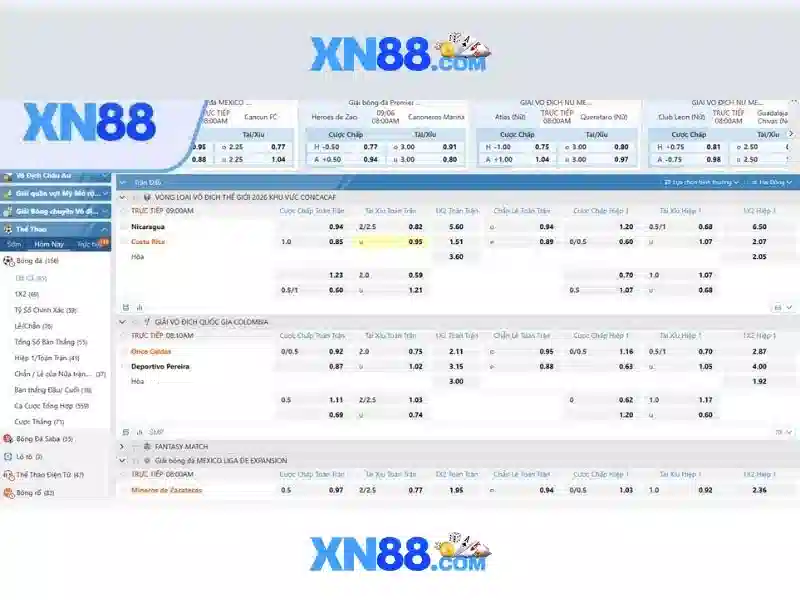  XN88 thể thao - XN88